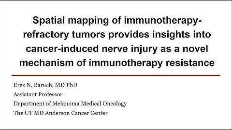 Spatial mapping of immunotherapy refractory tumors provides 2