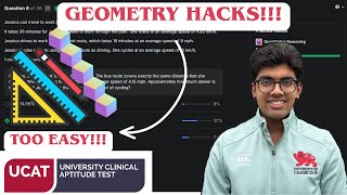 UCAT GEOMETRY Tricks They DON’T Teach You | UCAT QR TIPS AND TRICKS #8