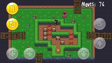 Sokoban of pirate walkthrough - Level 28