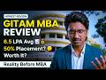 GITAM School of Business MBA Review 2026 | Placements Reality 😐 Fees, ROI, Worth It or Not?