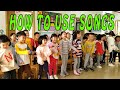 Teaching English with songs [kindergarten]