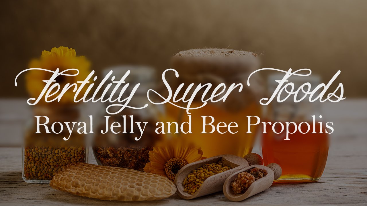 Fertility Super Foods Royal Jelly and Bee Propolis YouTube