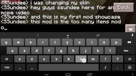 Minecraft PE | TOO MANY ITEMS MOD | Mod Showcase