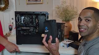 Father and son replace a PC power supply for the first time.......Did we break it?