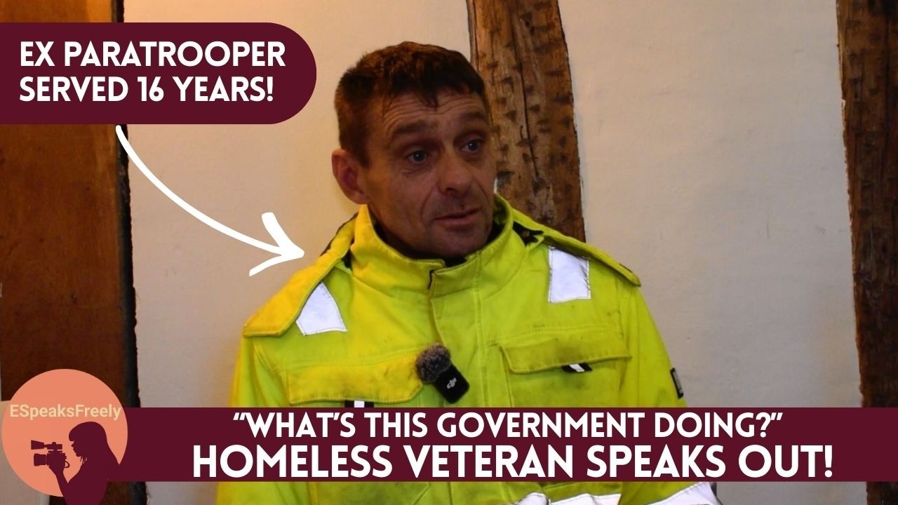 HOMELESS VETERAN SPEAKS OUT - "I’d get fed and housed there, only a 50/ ...