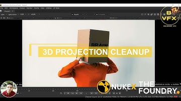 How to do 3D Projection cleanups for Paint & Preps in the Foundry Nuke X in hindi | BAJRANGI VFX