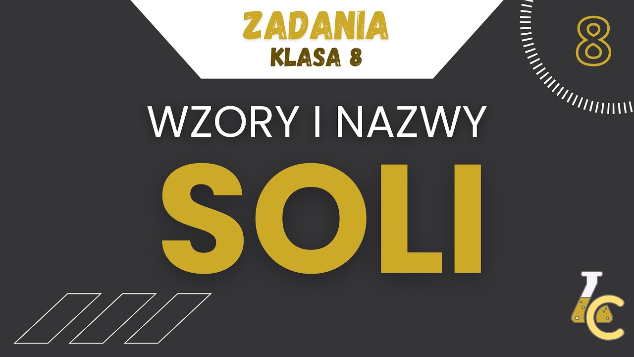 WZORY I NAZWY SOLI - NOWE WYDANIE 🔥 | Nowa Era, klasa 8 - YouTube
