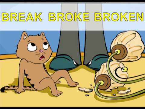 Irregular verbs song, Max the Cat, Part 2