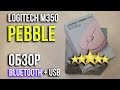 Обзор 2-х стандартной мыши  (Bluetooth+USB) Logitech Pebble M350 Wireless Rose (910-005717). Asker