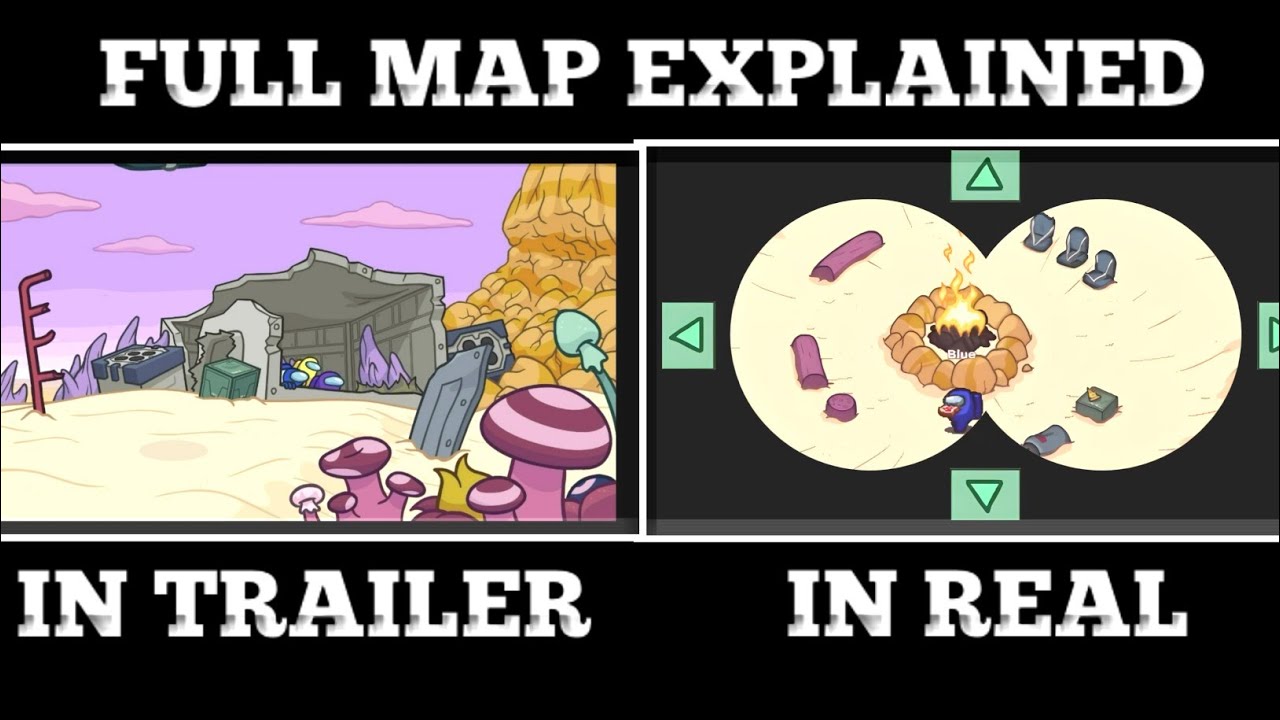 Among Us I Discovered Full Map Of The Fungle Map 5 How Big Is It Maxresdefault