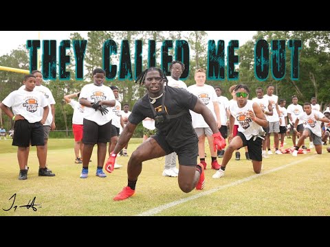 THEY CHALLENGED ME TO A RACE | Tyreek Hill