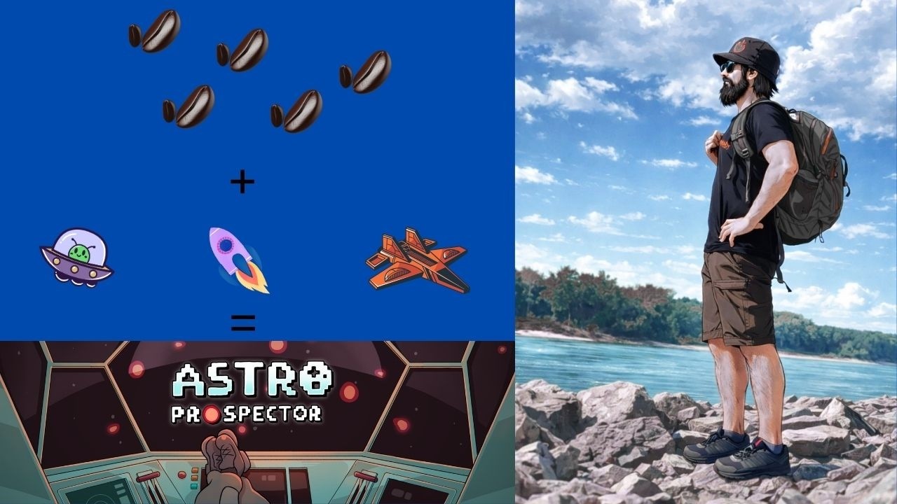 Ohne Kaffee gerät die Welt aus den Fugen! ☕ Astro Prospector Prologue (Demo)