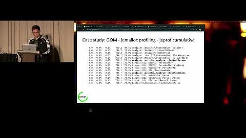 Profiling in Production, Justin Azoff