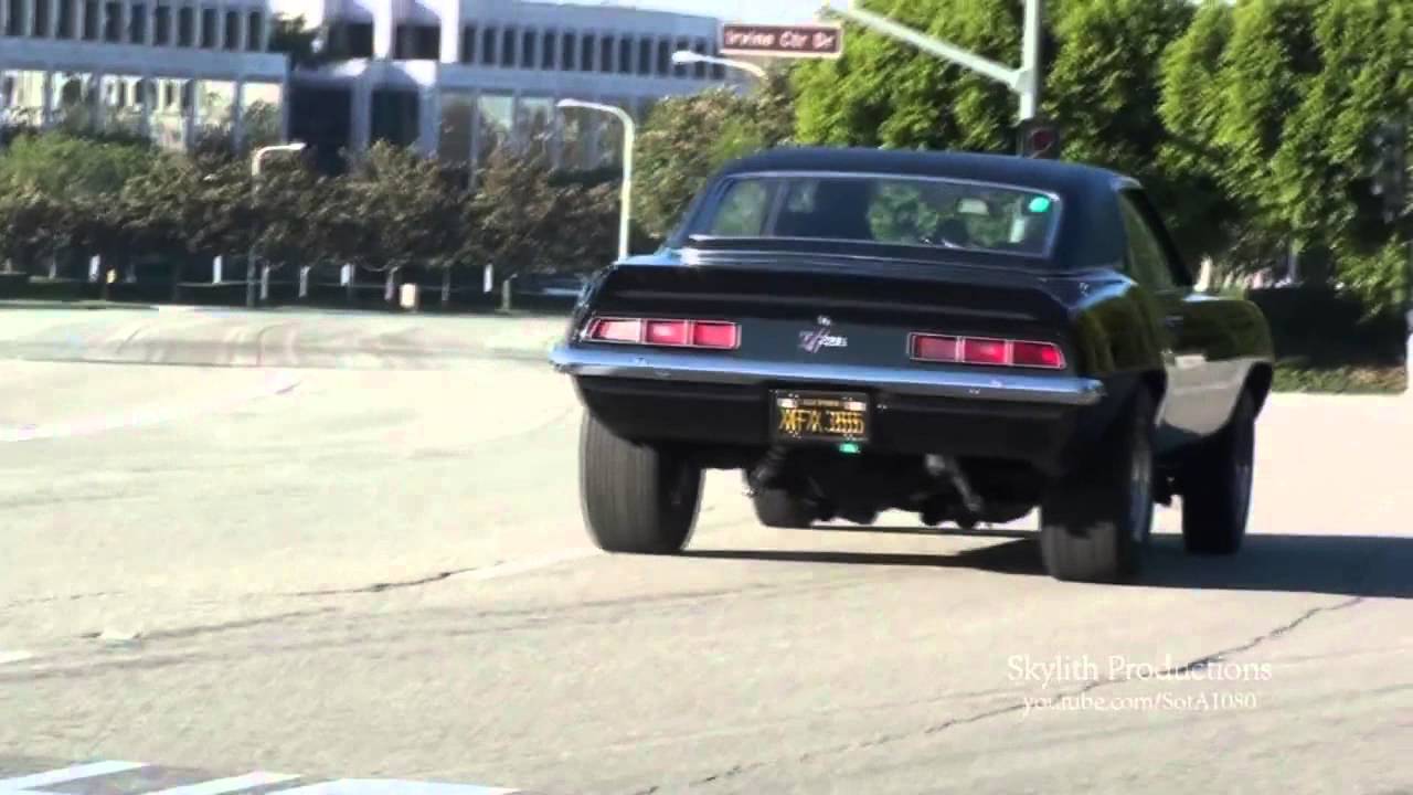 Black Camaro at Cars and Coffee