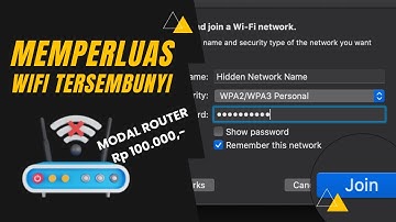 HIDDEN WIFI !!! Cara Mudah Nembak Wifi Tersembunyi Pake Router TP-Link Wr840N