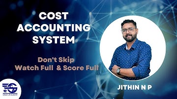 Cost Accounting System( Non Integrated System) Part-1