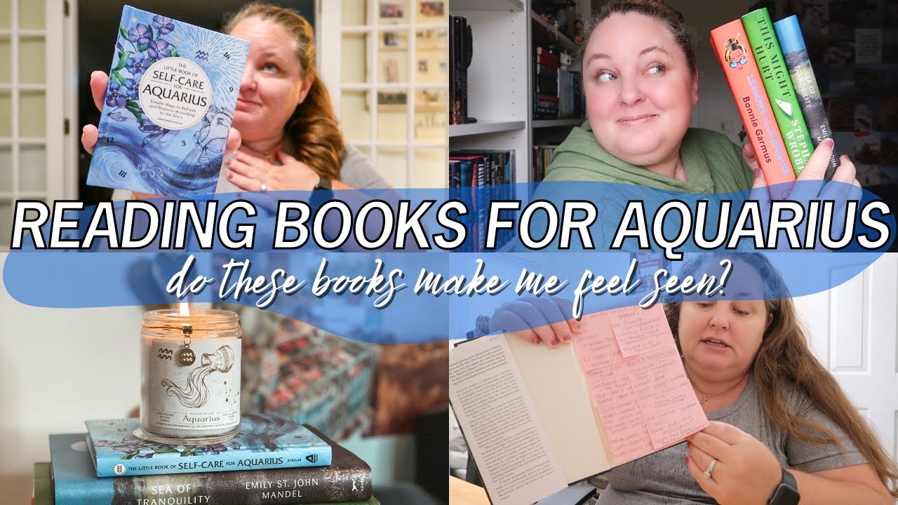 READING BOOKS FOR AQUARIUS ♒️ + how I make character lists YouTube