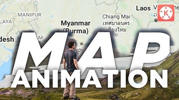 Making Map Animation In Kinemaster 👌🔥