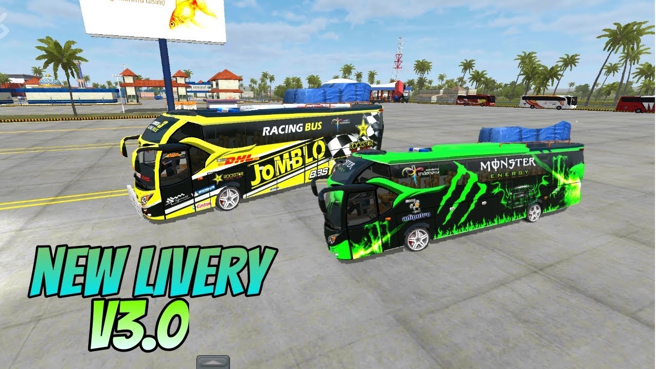 Livery Bussid Bimasena Sdd Monster Energy - Balap Aspal ...