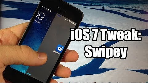 iOS 7 Jailbreak Tweaks: Swipey