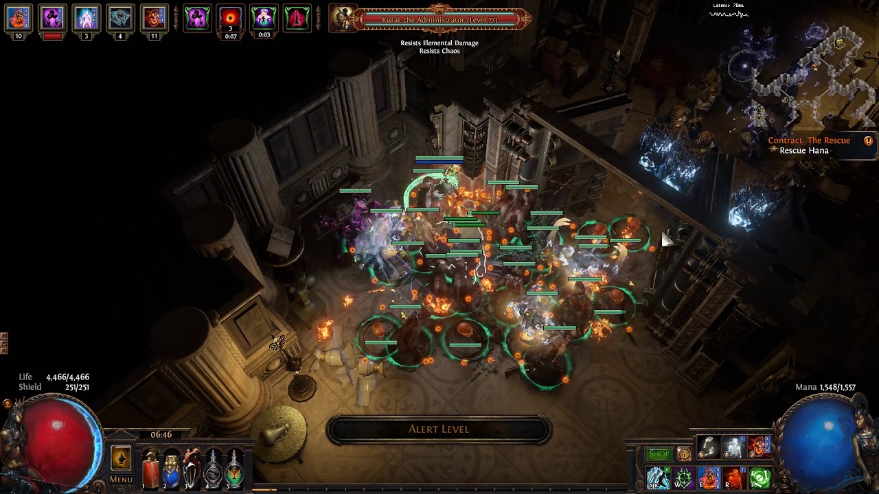 Path of Exile Heist playthrough Contract "The Rescue" (Kurai 3/4