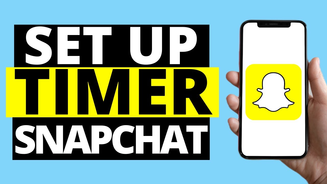 How To Set Up Timer On Snapchat (2021) YouTube