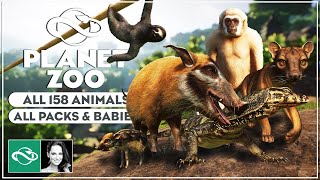 ▶ All 158 Animals & Babies | Every Official Planet Zoo Animal