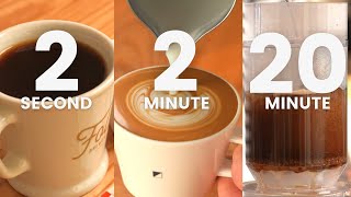 2 Second vs 2 Minute vs 20 Minute Coffee by StoryBites 227 views 1 year ago 12 minutes, 34 seconds