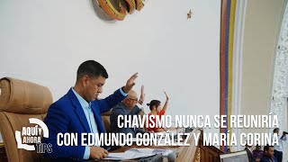 Chavismo nunca se reuniría con Edmundo González y María Corina: entrevista a Pedro Infante