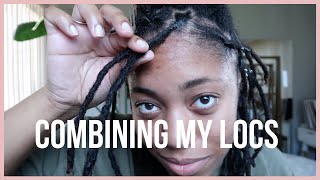 Combine My Locs With Me! | Journey to Thicker Locs