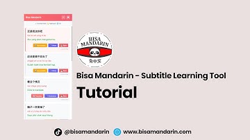 Bisa Mandarin - Subtitle Learning Tool Tutorial