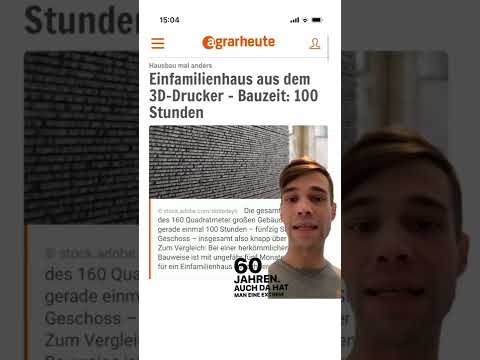 Hausbau mit 3-D