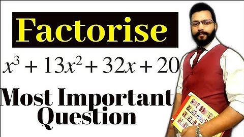 Factorisation of cubic Polynomial Class 9 || How to factor cubic Polynomial