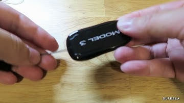 Tesla Model 3 Key Fob - Installing a Key Ring