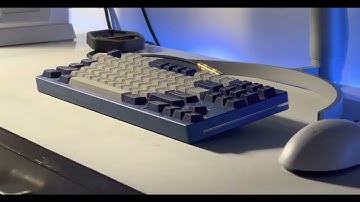 Keycult No. 1 Rev. 2 Navy/Polished SS w/ Drop Holy Panda Switches