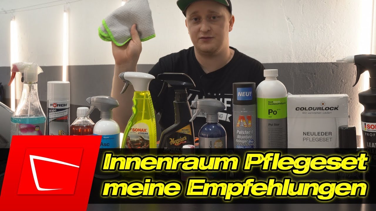 Autopflege Innenraum Pflegeset - meine Empfehlungen und Tipps - Weniger ist  manchmal mehr! 