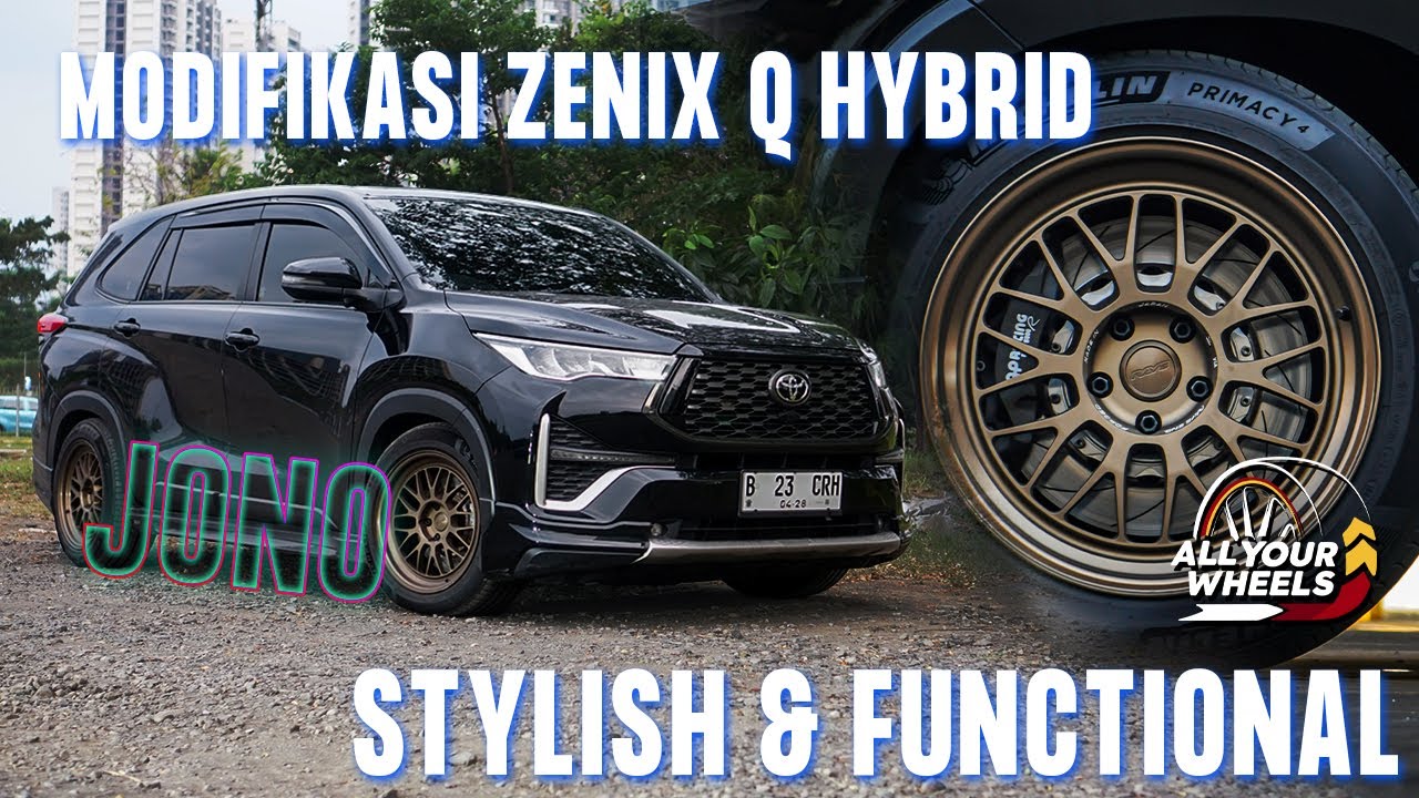 MODIFIKASI TOYOTA INNOVA ZENIX ALA ALLYOURWHEELS #JONOV2 - YouTube