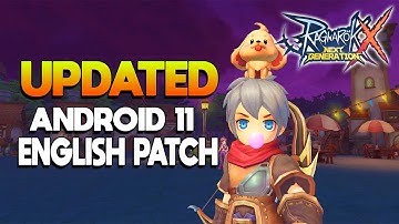 RAGNAROK X UPDATED ENGLISH PATCH MAY 24, 2021