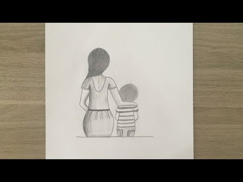 Vidéo: Comment Dessiner Un Portrait De Maman