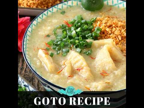 필리핀식 소고기 내장 죽 고토(Goto) 레시피