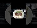 Cooking steak in the truck camper
