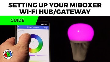Setting up the MiBoxer Smartphone or Tablet Wi-Fi LED Controller Hub/Gateway