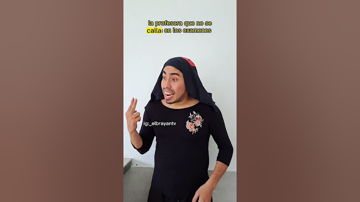 la profesora que no se calla en los examenes