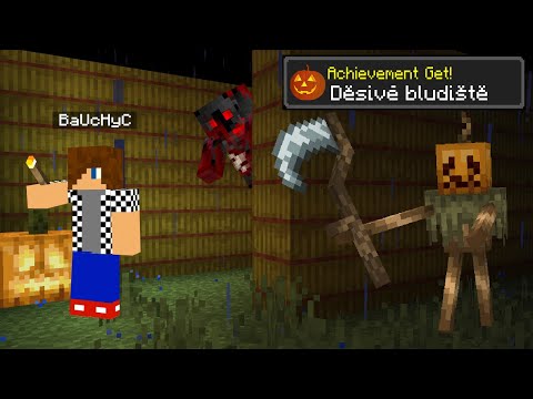 Uvěznili nás v HORROROVÉM BLUDIŠTI na HALLOWEEN 🎃😨