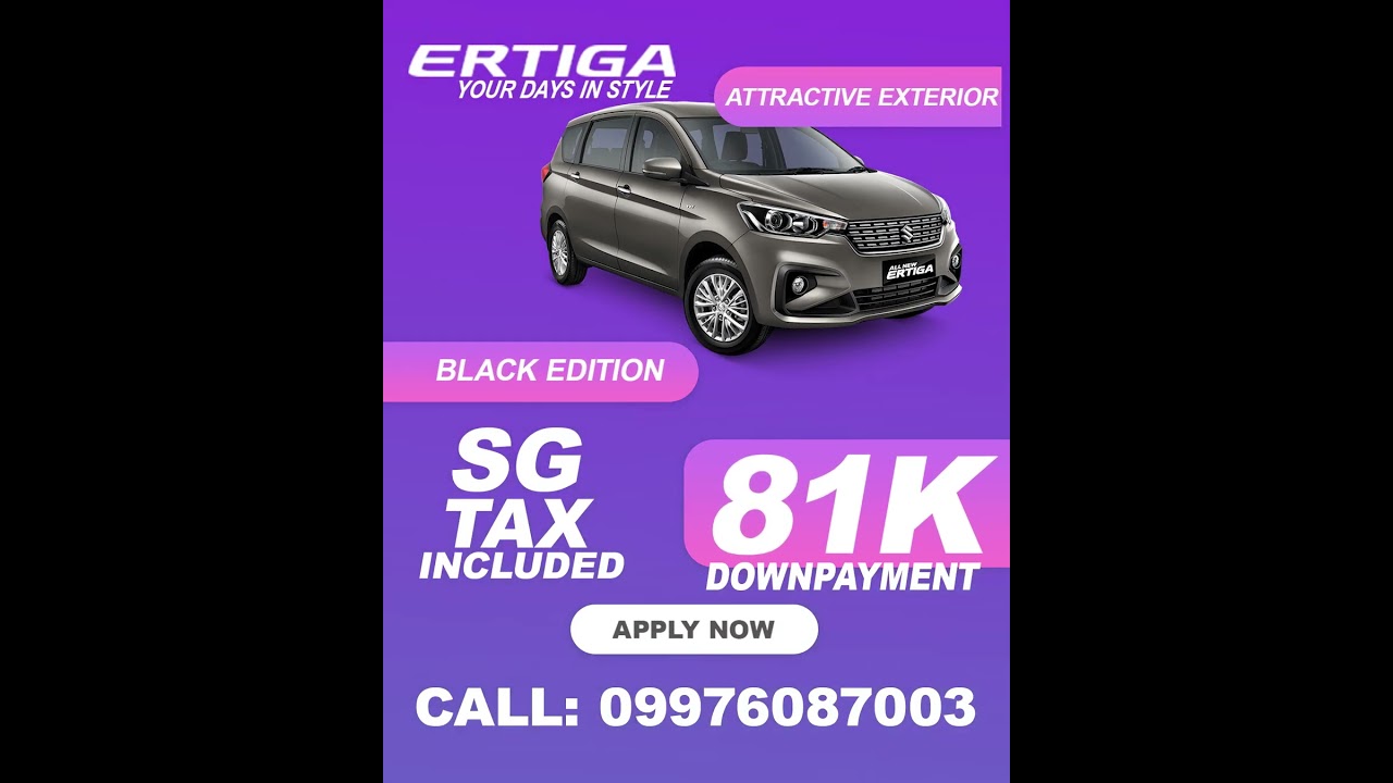 Suzuki Ertiga Promo