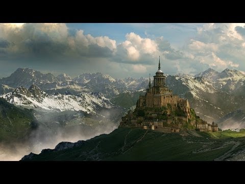 Photoshop and NUKE Tutorial Now Available: Animating a Mountain Scene Matte Painting