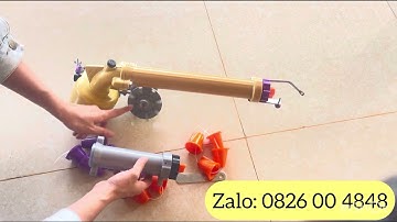 CÁCH SỬ DỤNG BÉC BT41X - PHUN MƯA BÁN KÍNH LỚN Mẫu mới năm 2025