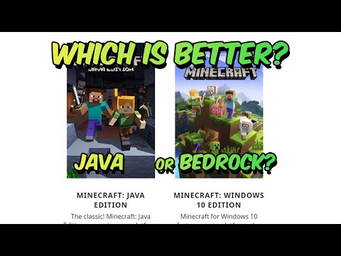 Should you buy Minecraft Java or Windows 10 Edition (Bedrock)?