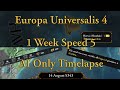 I left EU4 running for a week straight - AI Only Timelapse