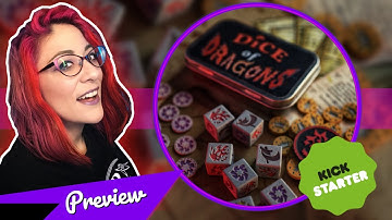 Our First Look at  Dice of Dragons - A Kickstarter Board Game Preview